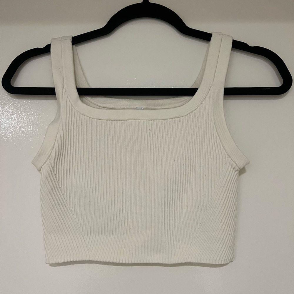 White Athletic Top